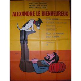 AFFICHE ORIGINALE DE CINEMA "ALEXANDRE LE BIENHEUREUX"
