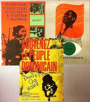 Twee politieke affiches 1965-1967.