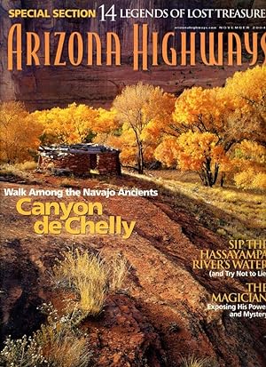 ARIZONA HIGHWAYS : Nov., 2004 : CANYON DE CHELLY : Vol. 80, No. 11