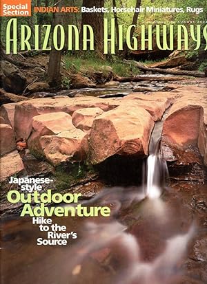 ARIZONA HIGHWAYS : Augustl, 2004 : Japanese-Style Outdoor Adventure : Vol. 80, No. 8