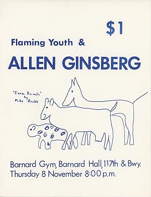 Poster for a Performance at the Barnard Gym