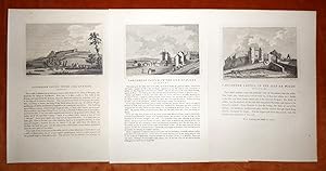 The Antiquities of England and Wales - CARISBROOK CASTLE , IN THE ISLE OF WIGHT (Plates I,II and ...