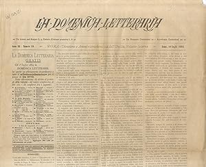 DOMENICA (LA) letteraria. Anno III. n. 29. 20 luglio 1884.