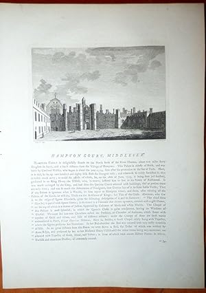 The Antiquities of England and Wales - HAMPTON COURT, MIDDLESEX
