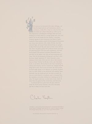from Believers (Signed Broadside)