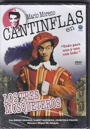 Cantinflas en "Los Tres Mosqueteros". (DVD).