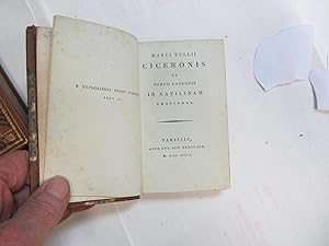 Marci Tullii Ciceronis et Porcii Latronis in Catalionam Orationes