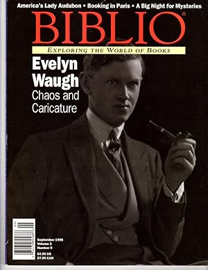 Biblio: Exploring the World of Books: September 1998; Volume 3, Number 9