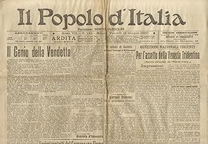 POPOLO (IL) d'Italia. Fondatore: Benito Mussolini. Anno VII. N. 145. Milano, 18 giugno 1920.
