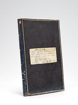 Livret recueillant les reçus manuscrits obtenus par Mme Veuve Henry Balaresque pour les travaux e...