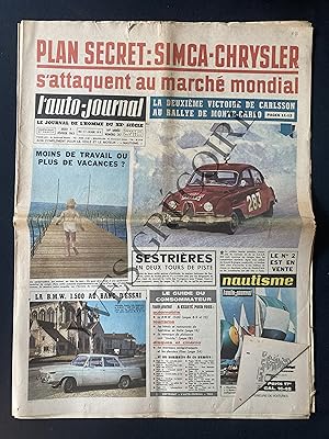 L'AUTO-JOURNAL-N°317-JEUDI 7 FEVRIER 1963