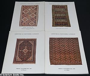 Lefevre & Partners, London, four catalogues : Rare Oriental Carpets [& Textiles and Reference Boo...