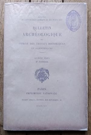 rapport sur les FOUILLES faites à CHERCHEL en 1894-1895