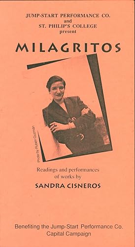 Milagritos: Readings and Performances of Works by Sandra Cisneros [program]
