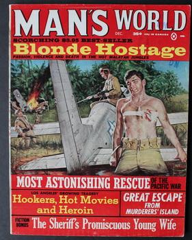 MAN'S WORLD December 1964 Adventure Magazine Mario Cleri PUZO Kuala Lumpur Castro;