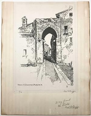 Porta S. Susanna, Perugia (SIGNED)