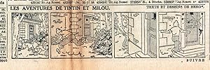 Herge-Tintin et la malédiction de Rascar Capac (Les sept boules de cristal) Sip n°136 - LE SOIR -...