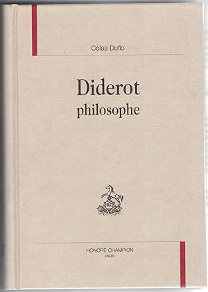 Diderot philosophe.