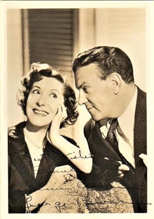 PHOTOGRAPH SIGNED BY GEORGE BURNS AND GRACIE ALLEN