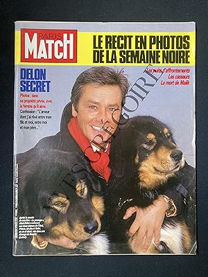 PARIS MATCH-N°1960-19 DECEMBRE 1986-ALAIN DELON