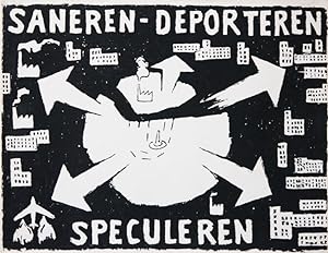 [Poster] Saneren - Deporteren - Speculeren [Cleaning Up - Deportation - Speculation]