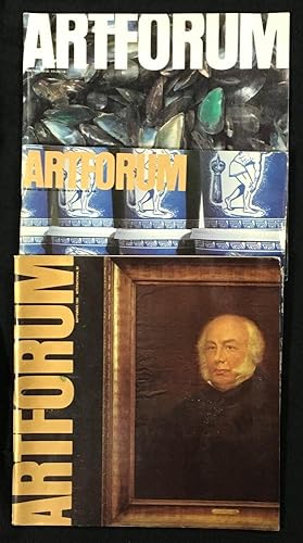 Artforum: 3 odd issues: 1980 May. Vol XVIII No.9, Marcel Broodhaers cover; 1981 Summer (June). Vo...