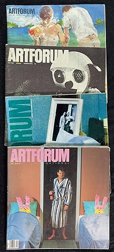 Artforum: 4 odd issues (can split): 1983 April. Vol XXI No.8, Eric Fischl cover; 1983 May. Vol XX...