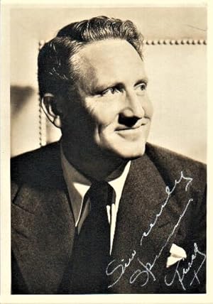 PHOTOGRAPH SIGNED BY SPENCER TRACY