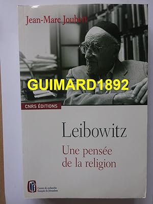 Leibowitz Une pensée de la religion