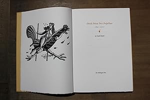 British private press prospectuses 1891 - 2001