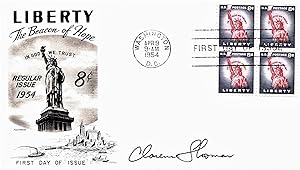 FIRST DAY COVER AUTOGRAPHED BY CLARENCE THOMAS