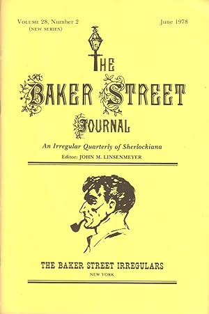 THE BAKER STREET JOURNAL ~An Irregular Quarterly of Sherlockiana ~ June 1978
