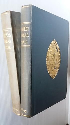 Transactions of the Cumberland & Westmorland Antiquarian & Archaeological Society , Volumes XVI a...