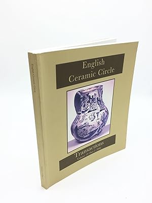 English Ceramic Circle Transactions Volume 19 Part 2 2006