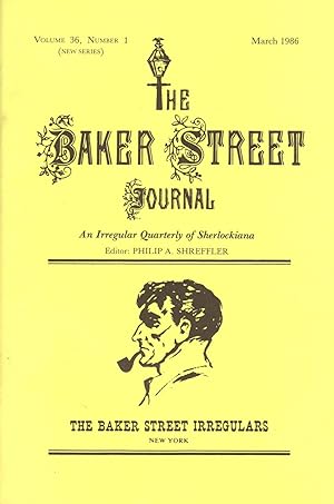 THE BAKER STREET JOURNAL ~ An Irregular Quarterly of Sherlockiana ~ March 1986