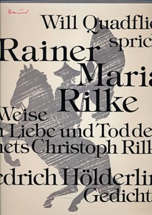 Will Quadflieg spricht Rainer Maria Rilke "Weise von Liebe und Tod des Cornets Christoph Rilke" u...