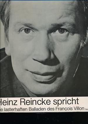Heinz Reincke spricht `Die lasterhaften Balladen des Francois Villon` (Vinyl-LP 2822 019). Nachdi...