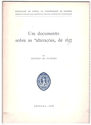 Um Documento sobre as "alteraçoes" de 1637.