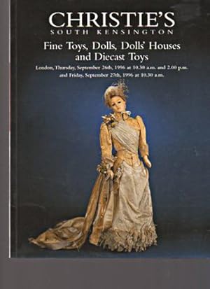 Christies 1996 Fine Toys, Dolls, Doll's Houses, Diecast Toys