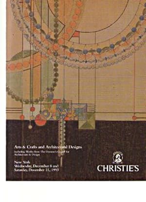 Christies 1993 Arts & Crafts, Architectural Designs