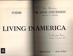 Living in America; Poems