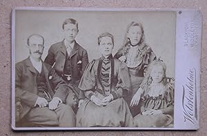 Cabinet Photograph: A Lovely Portrait of a Family.
