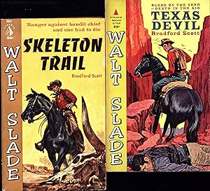 Texas Devil / Walt Slade / Blood On the Sand -- Death in the Air, AND A SECOND WALT SLADE WESTERN...