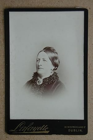 Cabinet Photograph: A Portrait of a Lady.