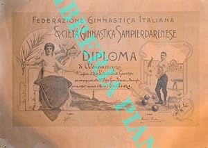 Società Ginnastica Sampierdarenese. Diploma di Benemerenza.