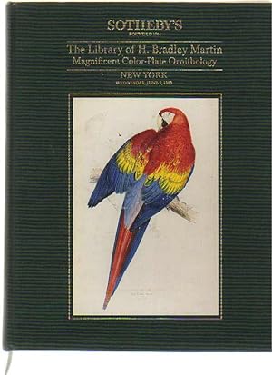 Sothebys 1989 Bradley Martin Library of Color-Plate Ornithology
