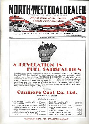 North West Coal Dealer, Vol. 5, No. 12, July 1931