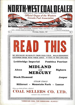 North West Coal Dealer, Vol. 6, No. 3, October 1931