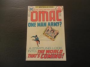 Omac #1 Oct 1974 Bronze Age DC Comics Jack Kirby