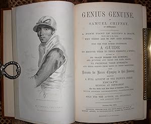 Genius Genuine by Samuel Chifney, of Newmarket. A Fine Part in riding a Race, known only to the A...